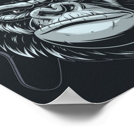 Gorilla Poster (Ecke)