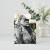 GORILLA POSTKARTE (Stehend Vorderseite)