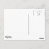 Gorilla Postkarte (Rückseite)