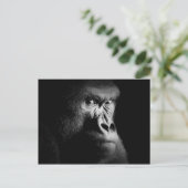 Gorilla Postkarte (Stehend Vorderseite)