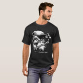 Gorilla Rauchen Zigarre - Will du was? Städtische  T-Shirt (Vorne ganz)