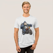 Gorilla Reiter Tri-Blend Shirt (Vorderseite voll)