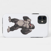 Gorilla Roaring Ape Monkey Case-Mate iPhone Hülle (Rückseite (Horizontal))
