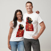Gorilla Rock And Roll Kapuzenpullover T-Shirt (Unisex)