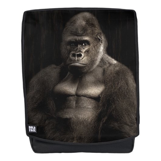 Gorilla Rucksack (Vorderseite)