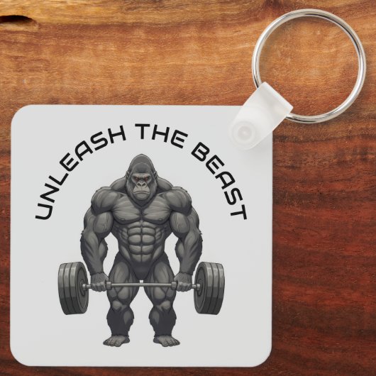 Gorilla Schlüsselanhänger (Rückseite)