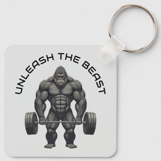 Gorilla Schlüsselanhänger (Rückseite)