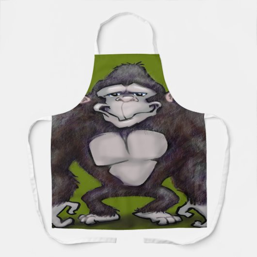 Gorilla Schürze (Vorderseite)