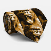 Gorilla Screening-Krawatte Krawatte (Gerollt)