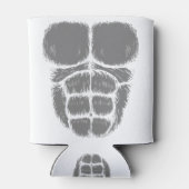 Gorilla-Sechspack Dosenkühler (Rückseite)