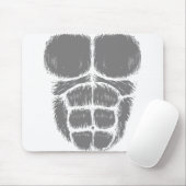 Gorilla-Sechspack Mousepad (Mit Mouse)