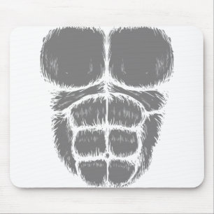 Gorilla-Sechspack Mousepad