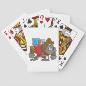 Gorilla Security Playing Cards Spielkarten (Rückseite)