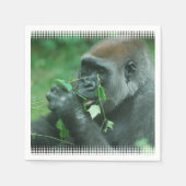 Gorilla Serviette (Vorderseite)