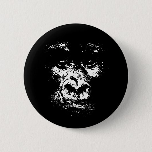 Gorilla Shadows Button (Vorderseite)