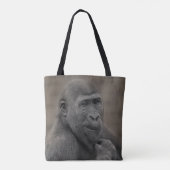 Gorilla Shufai Portrait Tasche (Rückseite)