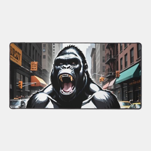 Gorilla Sighting Schreibtischunterlage (Vorderseite)