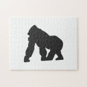 Gorilla-Silhouette Puzzle (Horizontal)