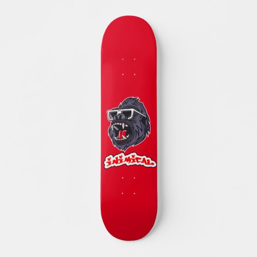 Gorilla Skateboard (Vorne)