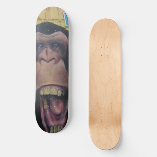 Gorilla Skateboard (Vorderseite)