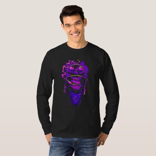 Gorilla Smoking T-Shirt (Vorne ganz)