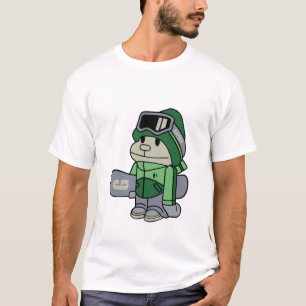 Gorilla - Snowboarder T-Shirt