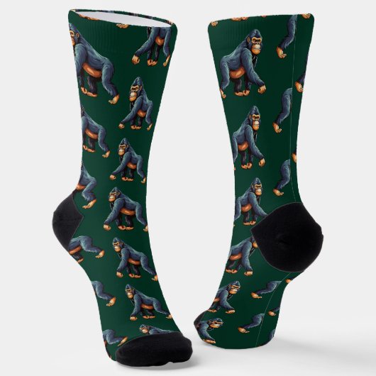 Gorilla Socken (Gewinkelt)