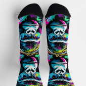 Gorilla Socks - Gorilla mit Sonnenbrille farbig Socken (Oben)