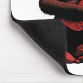 Gorilla spielt Gitarre Mousepad (Ecke)