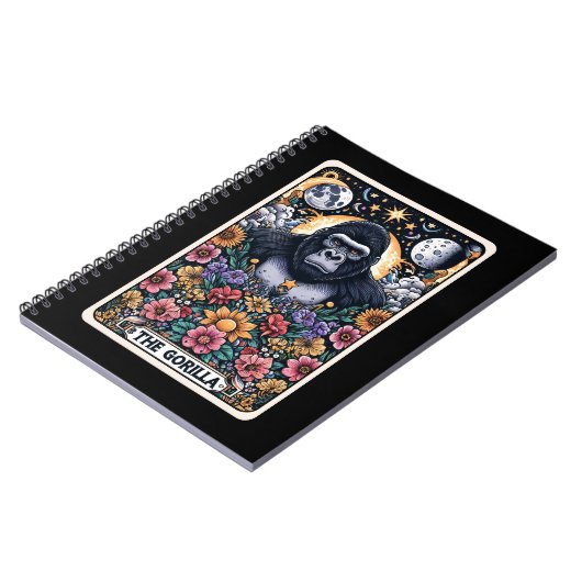 Gorilla Spirit Tarot Card Notebook Notizblock (Linke Seite)