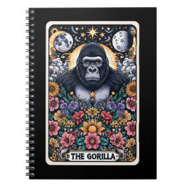 Gorilla Spirit Tarot Card Notebook Notizblock