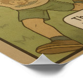 Gorilla Strategy Comic - 100 unbewaffnete Männer g Poster (Ecke)