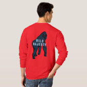 Gorilla T-Shirt (Schwarz voll)