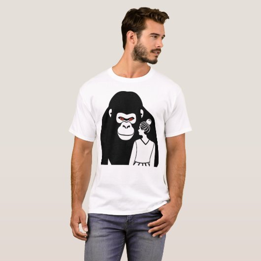 Gorilla T - Shirt (Vorne ganz)