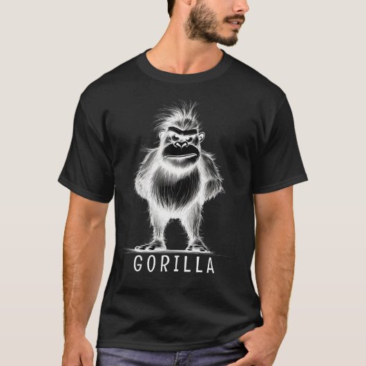 Gorilla T-Shirt (Vorderseite)