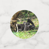 Gorilla Table Confetti Konfetti (Klein Vorderseite)