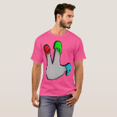 Gorilla Tag Finger-Maler Shirt und Socken (Vorne ganz)