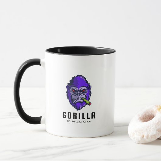 Gorilla Tasse (Mit Donut)