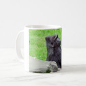 Gorilla-Tasse Kaffeetasse (Vorderseite Links)