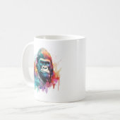 Gorilla-Tasse Kaffeetasse (Vorderseite Links)