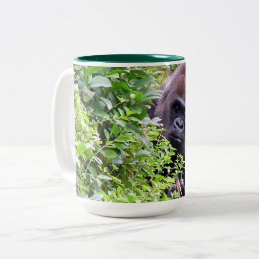 Gorilla Tasse - Wählen Sie Ihren Stil! (Vorderseite Links)