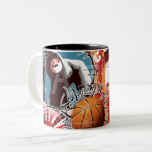 GORILLA-TASSE ZWEIFARBIGE TASSE (Vorderseite Links)