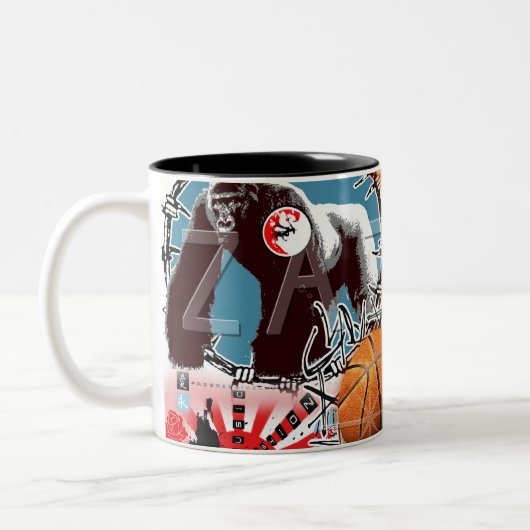 GORILLA-TASSE ZWEIFARBIGE TASSE (Links)