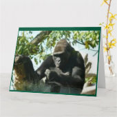 Gorilla Thinking Karte (Gelbe Blume)