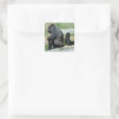 Gorilla Time Out Stickers (Tasche)