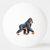 Gorilla Tischtennisball (Rückseite)