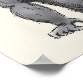 Gorilla-Triviale Poster (Ecke)