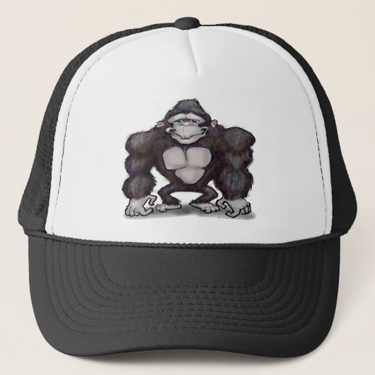 Gorilla Truckerkappe (Vorderseite)