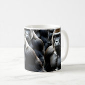Gorilla-Trupp Kaffeetasse (VorderseiteRechts)