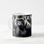 Gorilla-Trupp Kaffeetasse (Vorderseite Links)